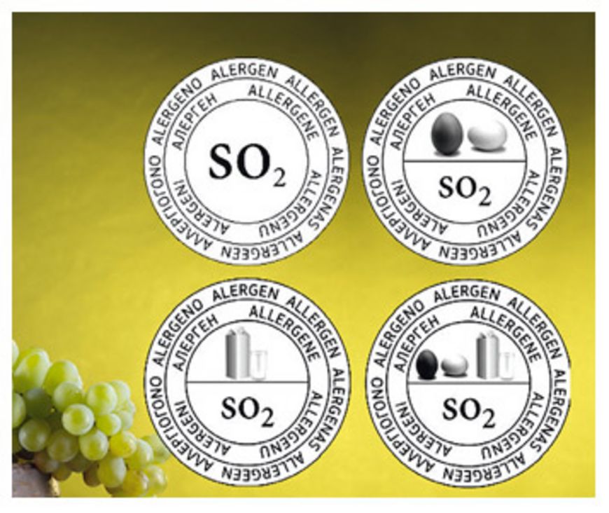 Les allergènes seront signalés sur les étiquettes de vin