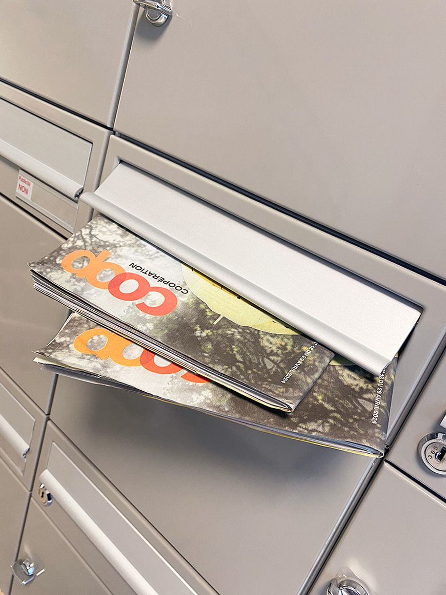 Des Cooperation plein la boîte aux lettres