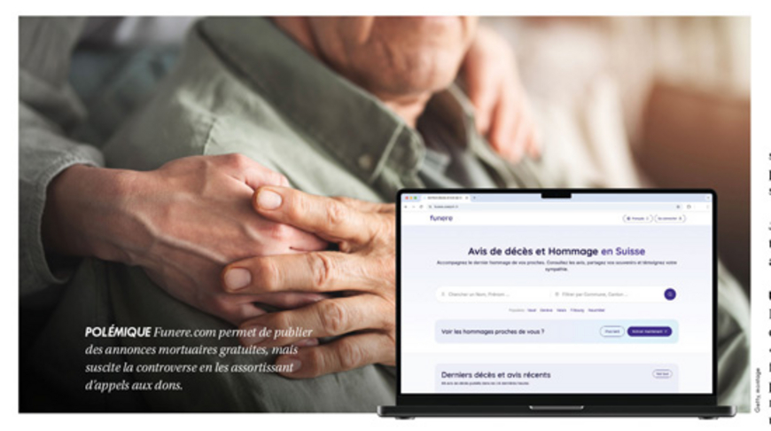 Funere.com: maladresse ou tromperie?