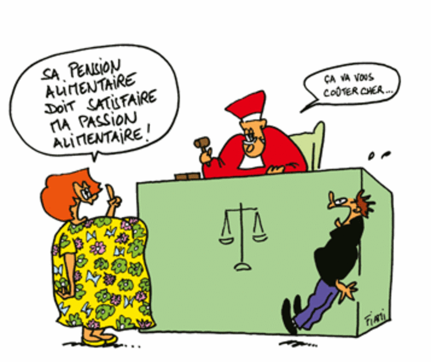 Quand l’ex-mari doit verser une pension