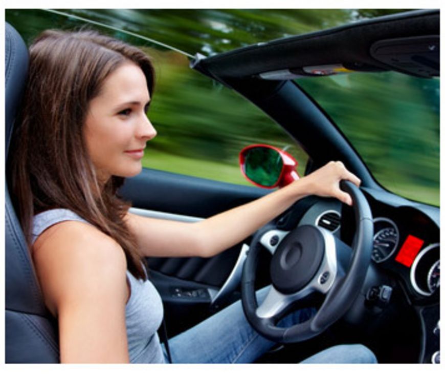 Femme au volant, blessés au tournant