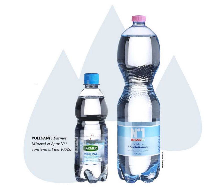 Deux bouteilles sur vingt contaminées