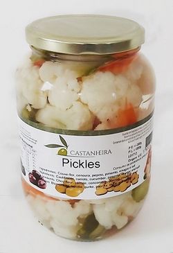 Mise en garde publique : sulfites/dioxyde de soufre (allergène) non déclarés dans des conserves de légumes « Pickles » de la marque Castanheira