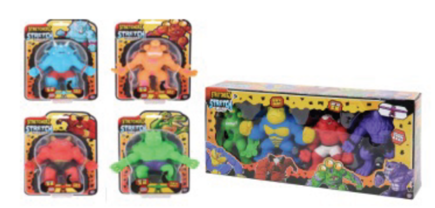 Action rappelle les produits «Stretch Squad Figuren im 4er-Set», car leur rembourrage peut contenir de l'amiante