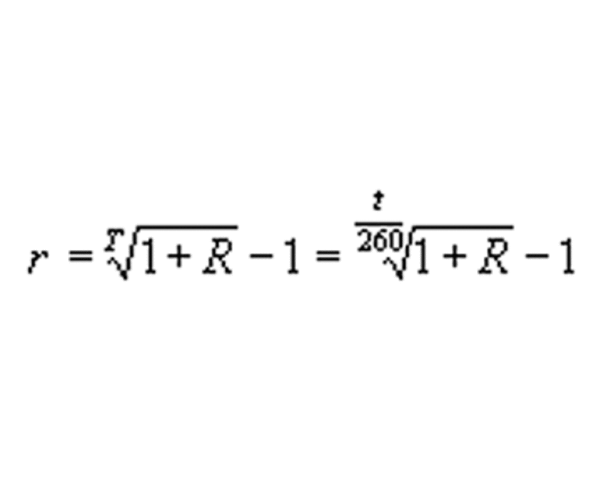 Calcul du rendement