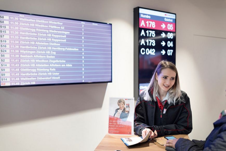 Les temps d’attente ne sont plus affichés aux guichets CFF