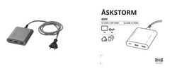 IKEA rappelle le chargeur USB ÅSKSTORM 40W gris foncé en raison d’un risque de brûlure et d’électrocution