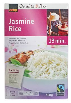 Même paquet, moitié moins de riz