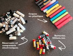 Des tonnes de déchets toxiques finissent chaque année dans les poubelles