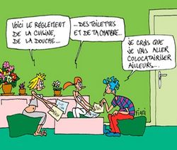 Une colocation d’enfer!