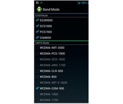 Mode «GSM  uniquement»