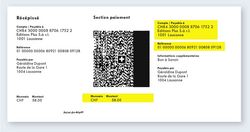 Créer et commander soi-même une facture QR