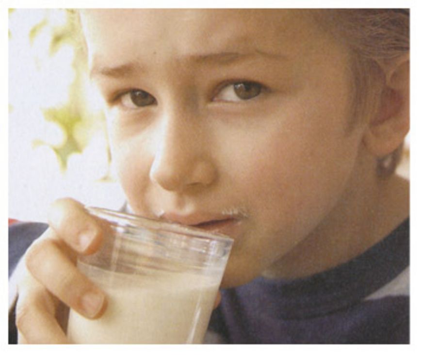 Le lait est bon pour les os