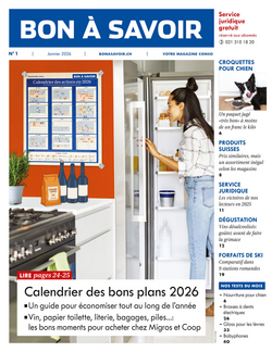 Bon à Savoir - 01-2026