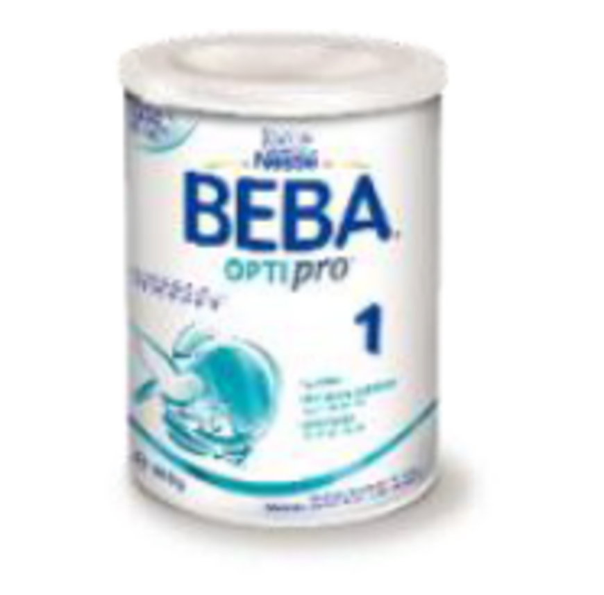 Nestlé SA rappelle un autre lot de lait infantile BEBA Optipro1 (lot 53420346AA) en raison de la présence de céréulide (Complément au rappel du 06.01.2026)