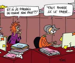 Et si je prenais un congé non payé?