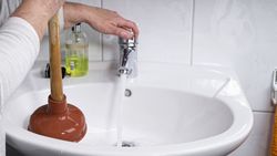 Pas beau, le lavabo