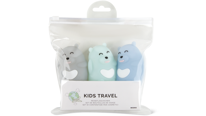 Migros rappelle le set de bouteilles de voyage pour enfant Travel & Co.