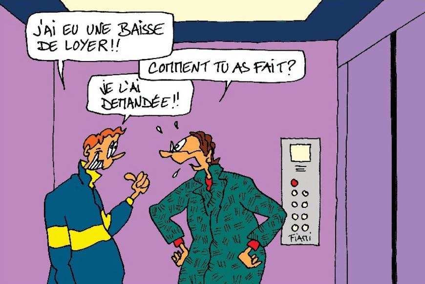 Loyers: ça baisse, ça baisse!