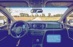 Des mini caméras filment les conducteurs