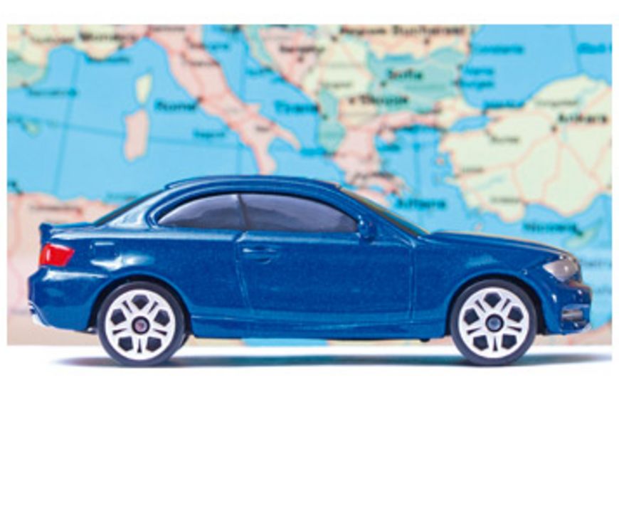 Pas de voiture luxueuse de location en Italie!