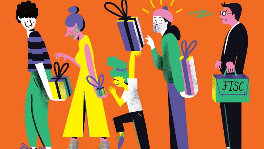 Petits cadeaux entre amis… et au fisc