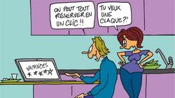 Vacances à portée de souris