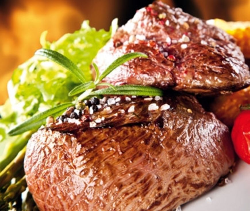 Filets de bœuf et soupe à la grimace 